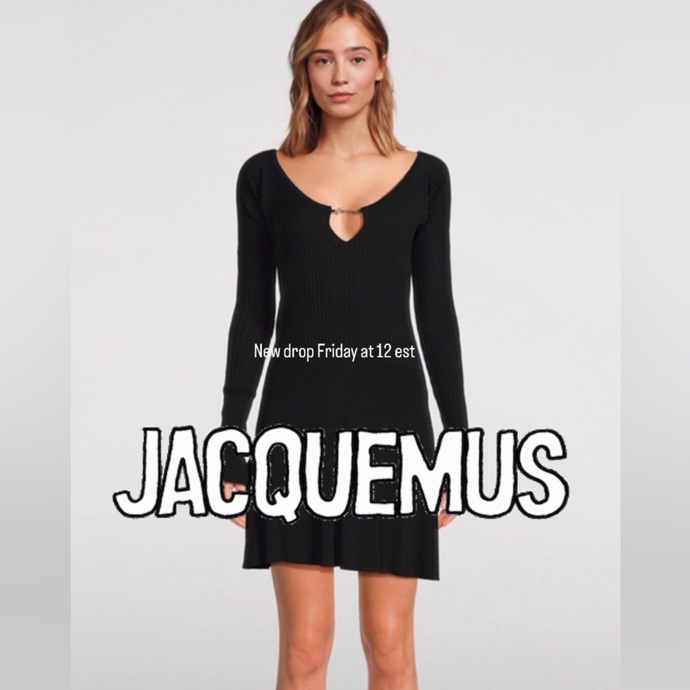 SOLD❗️❗️❗️⚠️ Jacquemus ribbed dress size 42 Eu